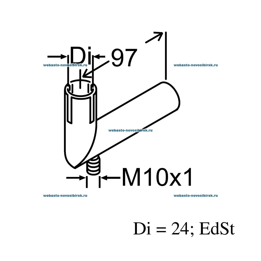 ������ 90� �� ������ �� ������ d=24�� (������) | �������: 91564B