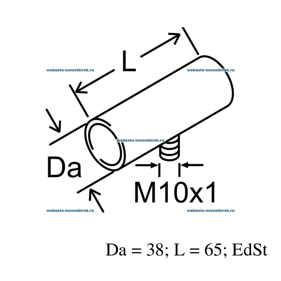 ����������� � ������� ���������� D=38�� (������) | �������: 92644A